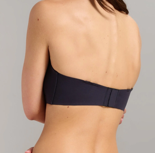 Wireless No-Show Multiway Strapless Padded T-shirt Bra SINS298 - Black