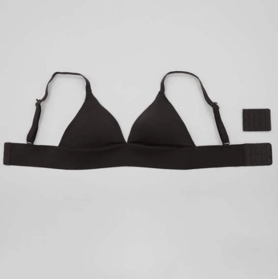 Wireless No-Show Padded Triangle Bra SIFA283 - Black