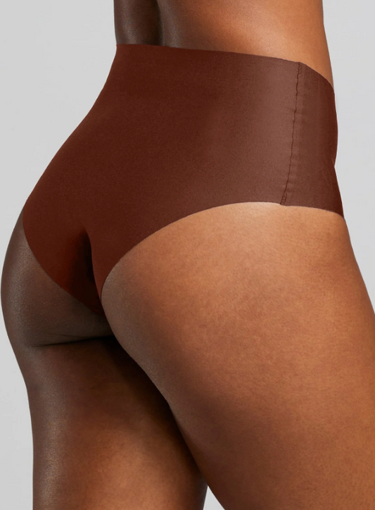 No-Show High Waist Brief SINS252 - Cocoa