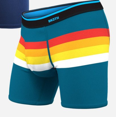 BN3TH 6.5" Classic Boxer Brief - Retrostripe Teal
