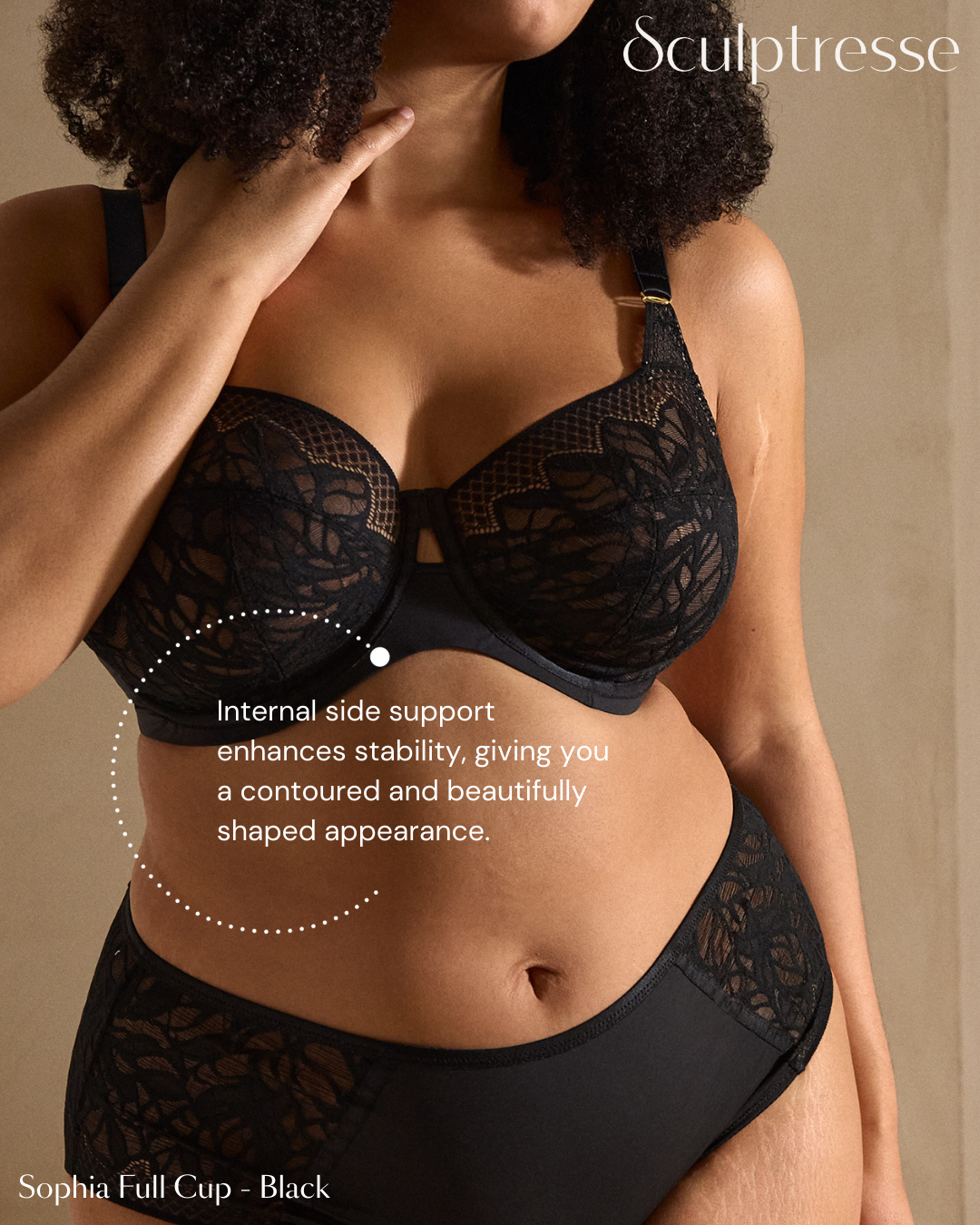 Sophia (SC) Full Cup Bra 11195 - Raspberry