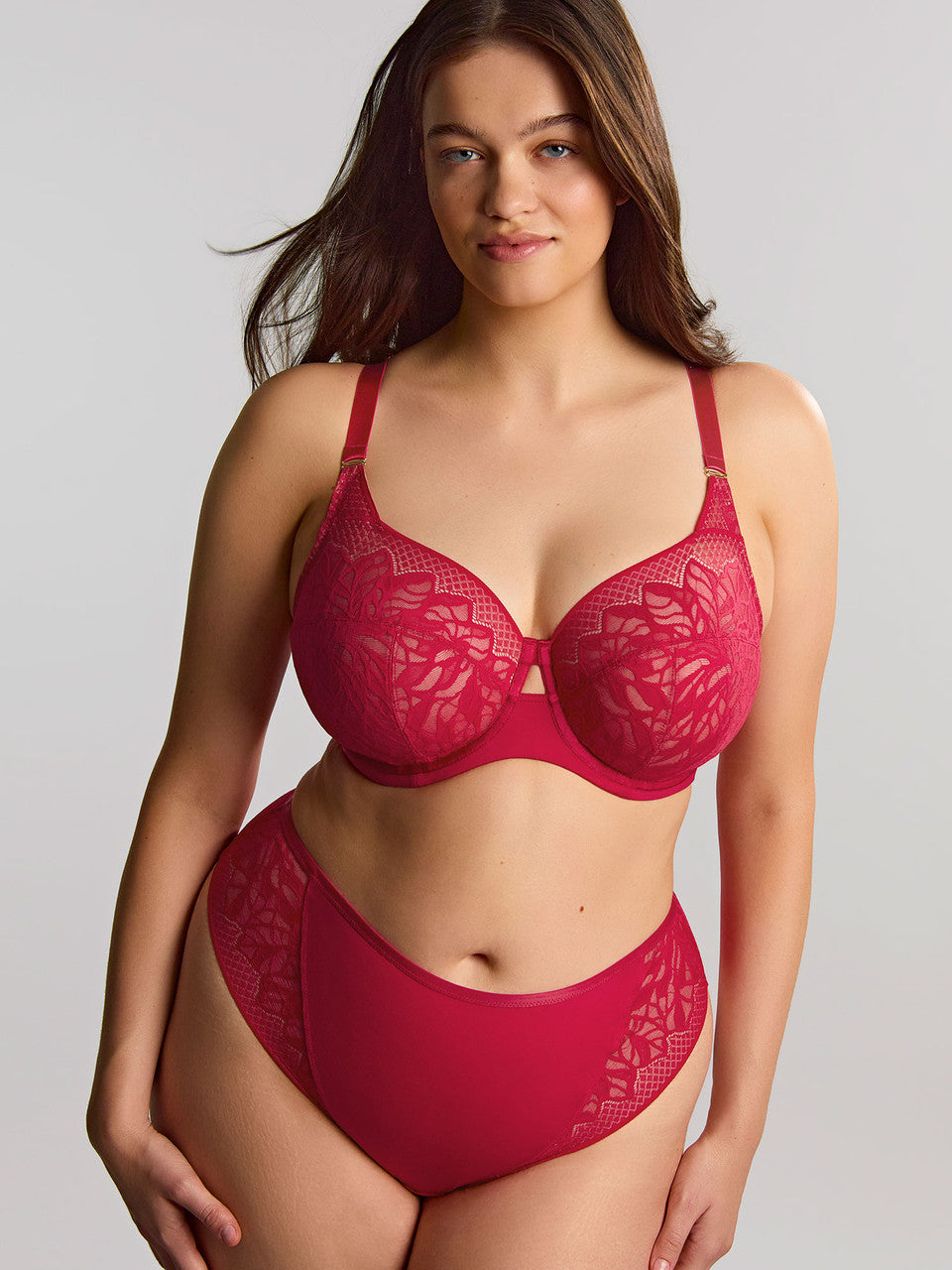 Sophia (SC) Full Cup Bra 11195 - Raspberry