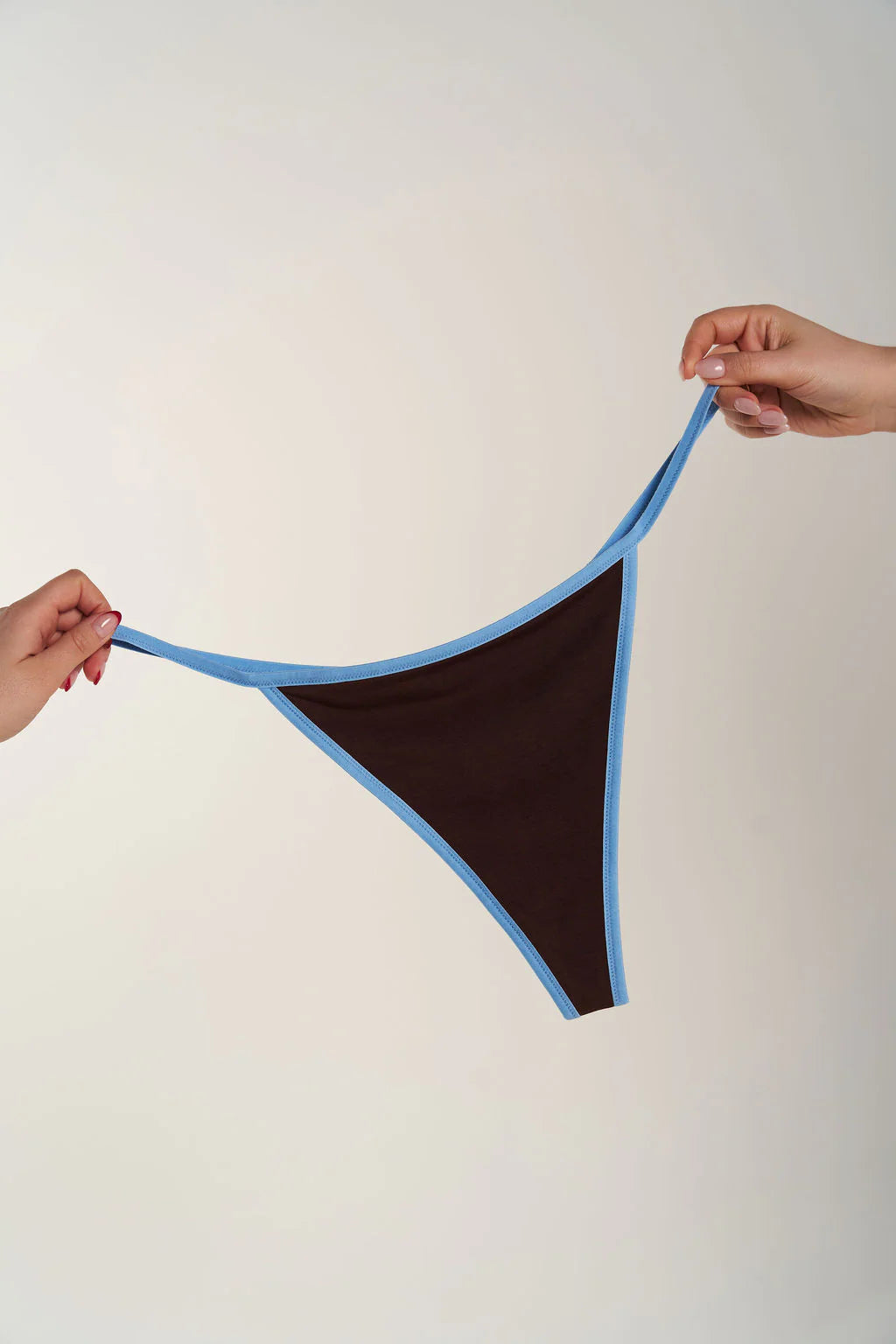 String Thong (SC) 2.0 - Brown / Sky Blue