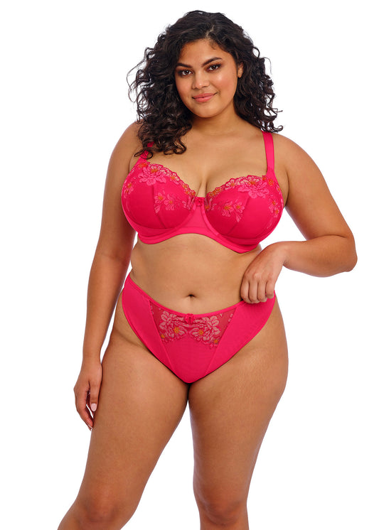 Teagan Padded Half Cup Bra EL302615 AZA - Azalea