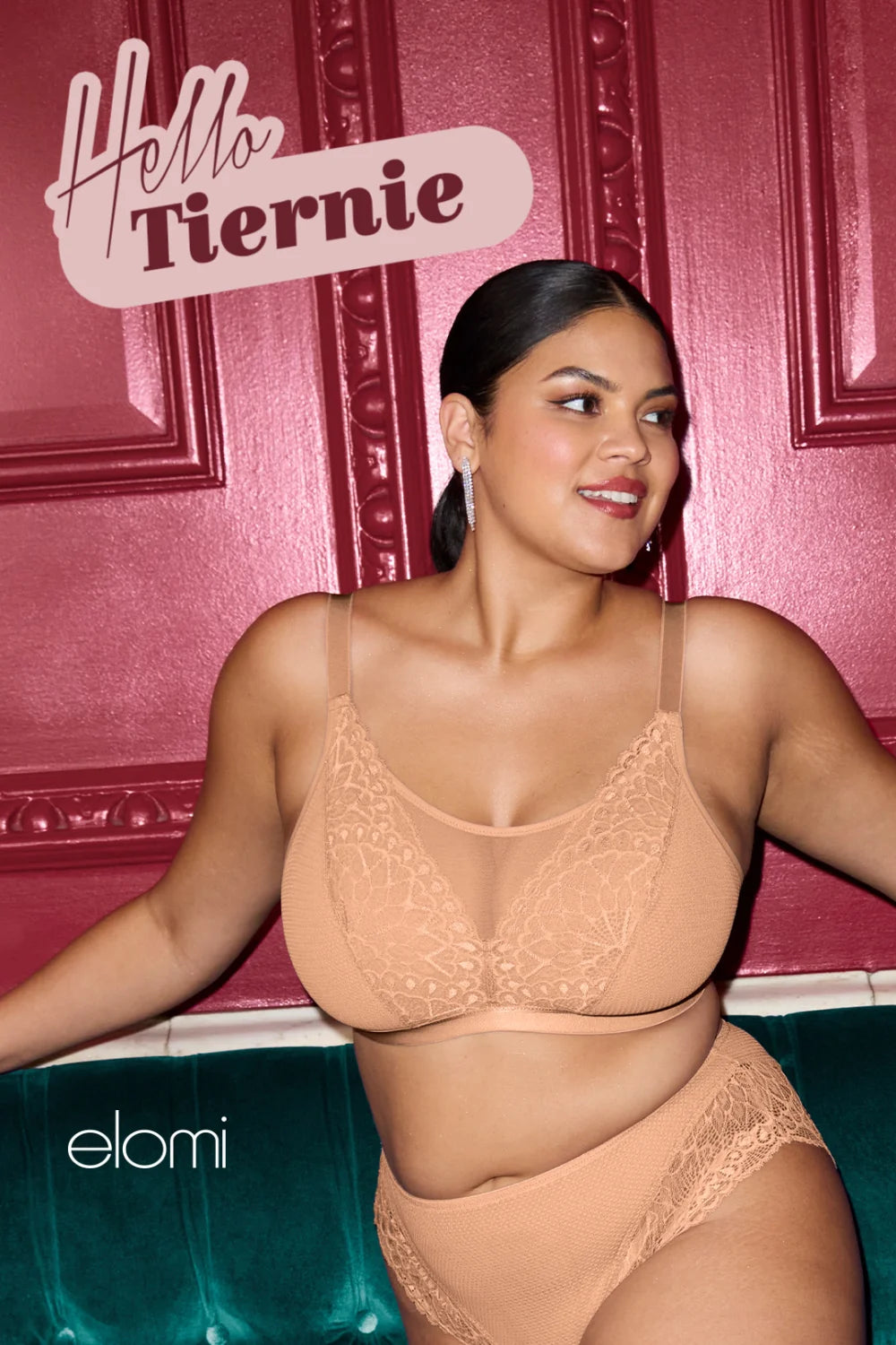 Tiernie Wireless Bralette EL303317 SAH - Sahara