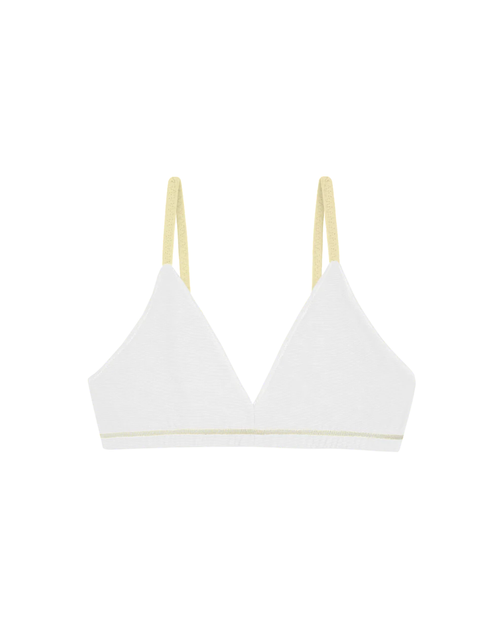 Mineral Wireless Triangle Bralette - Buttercup