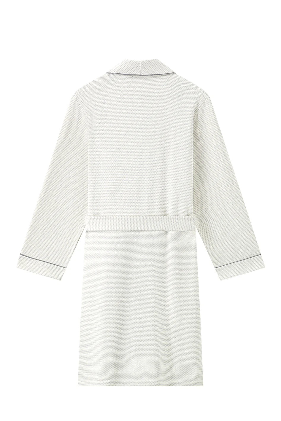 Cotton Plush Robe - Light Grey