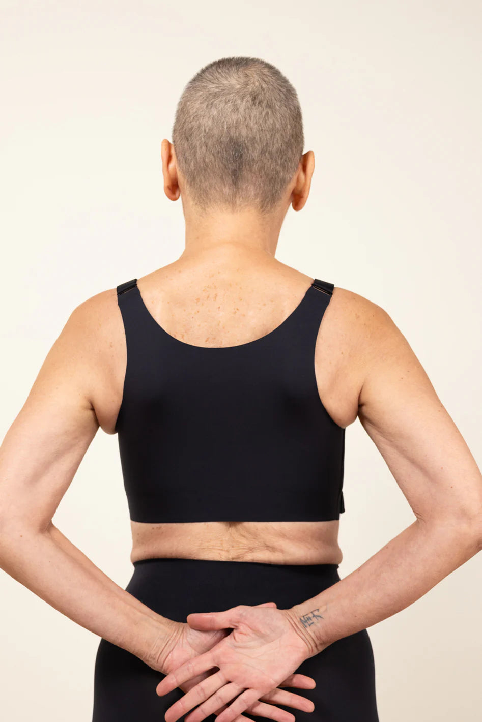 Soft Contour Post-Op Compression Bra - Black