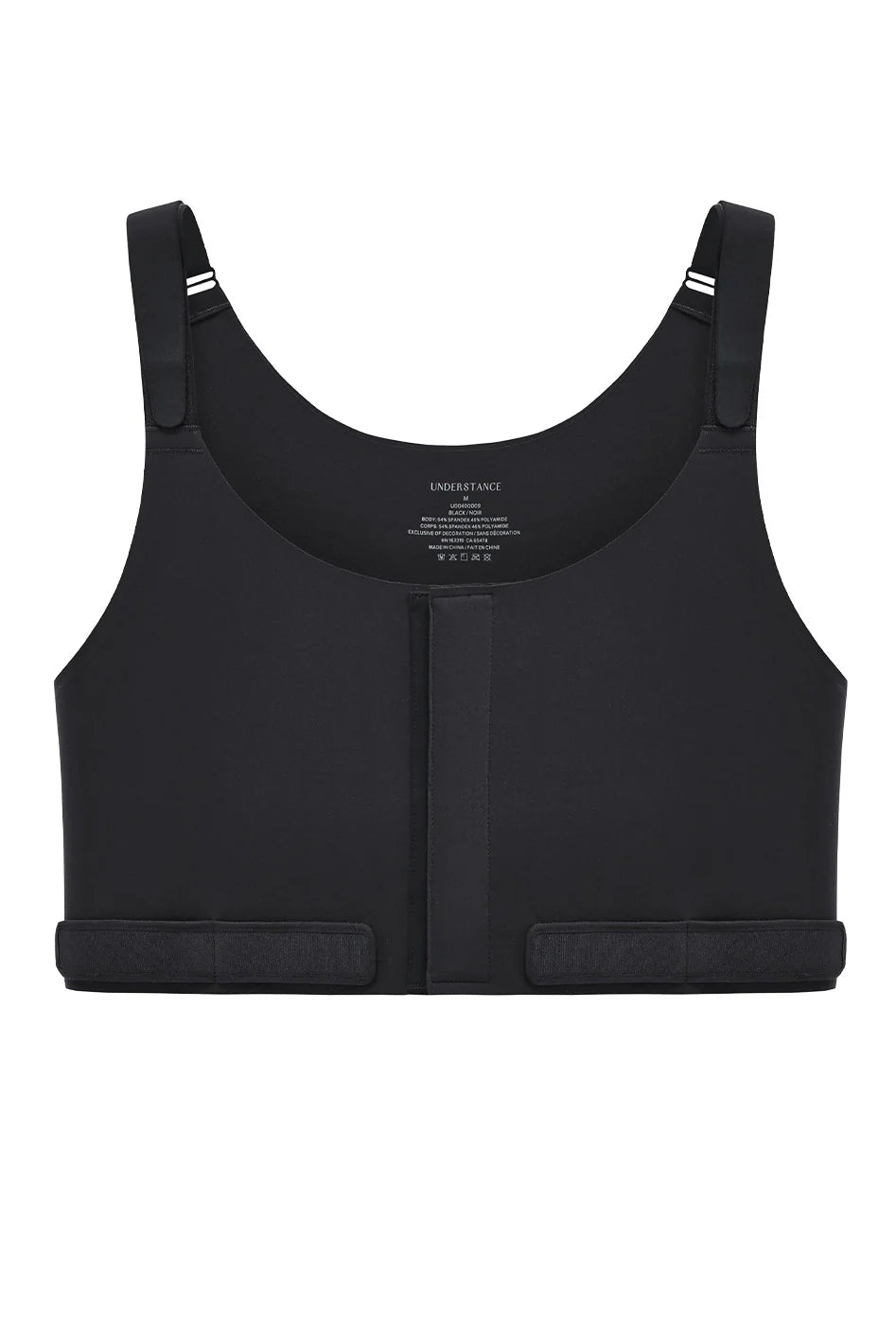 Soft Contour Post-Op Compression Bra - Black
