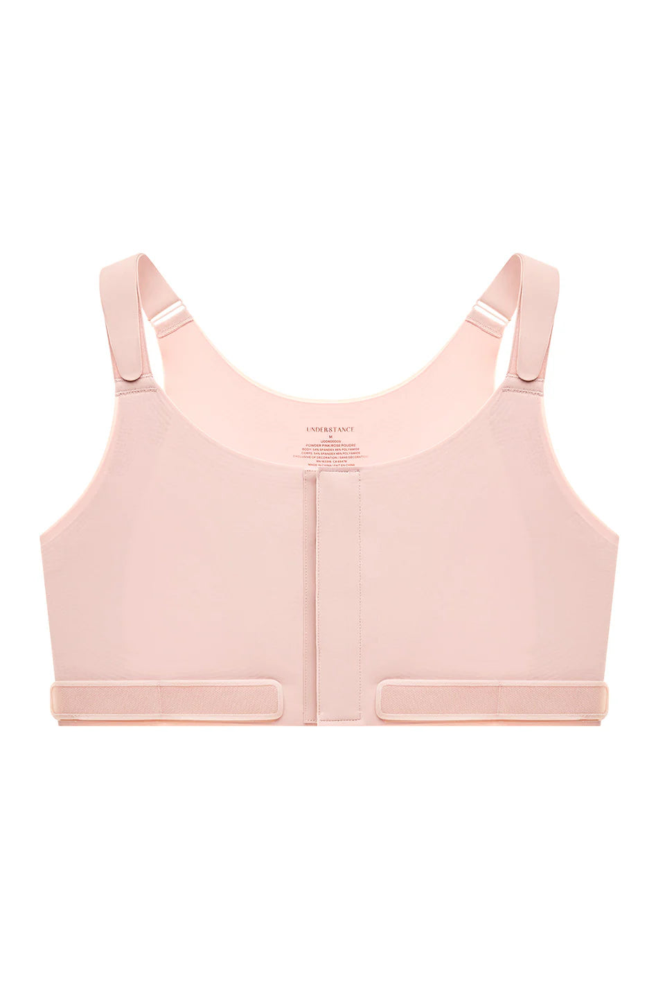 Soft Contour Post-Op Compression Bra - Powder Pink