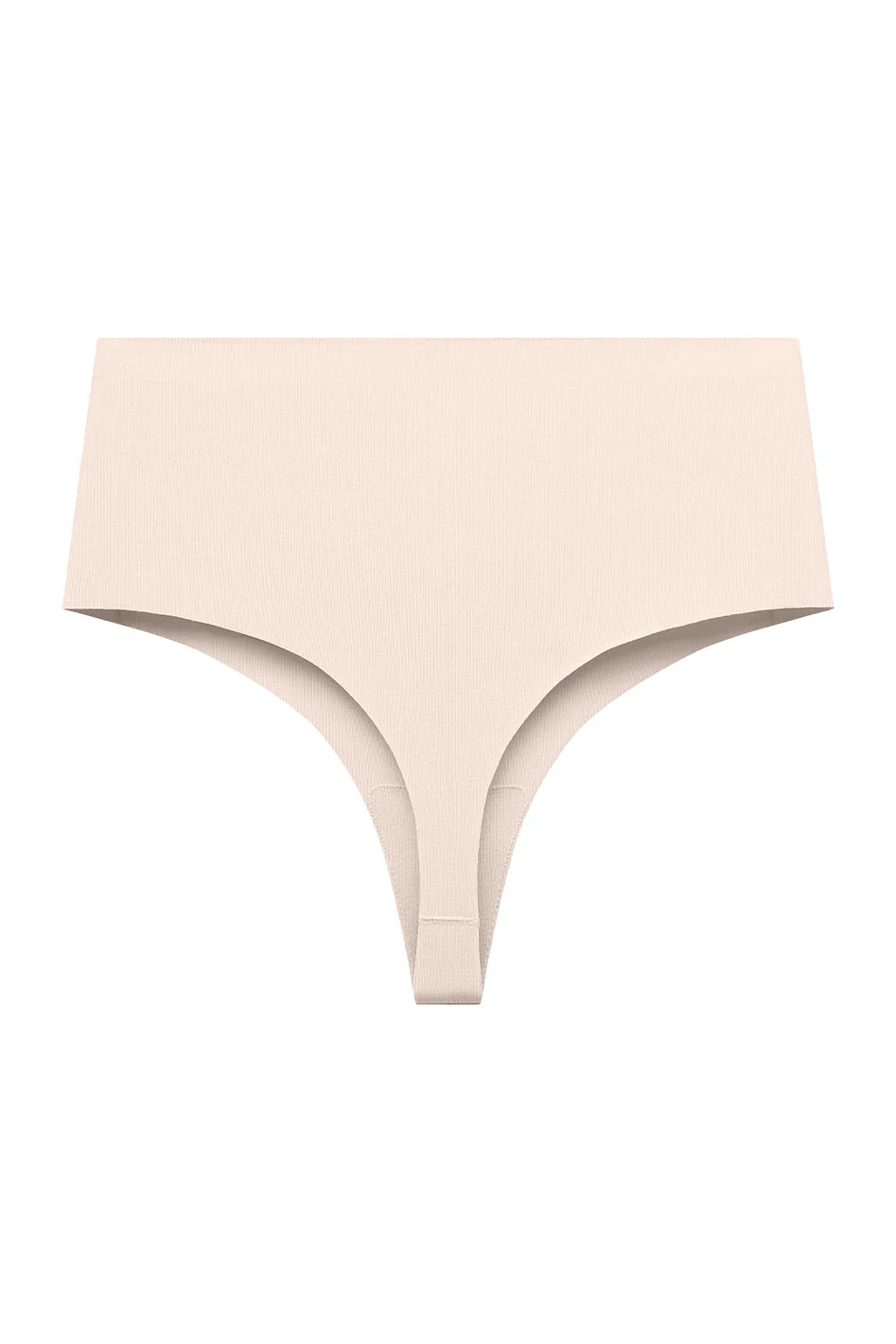 Soft Contour High-Rise Thong - Champagne