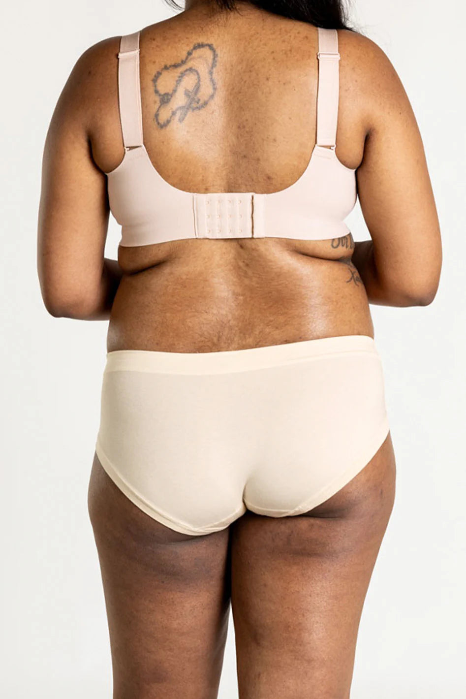 Pima Cotton Maternity Low-Rise Brief - Undyed