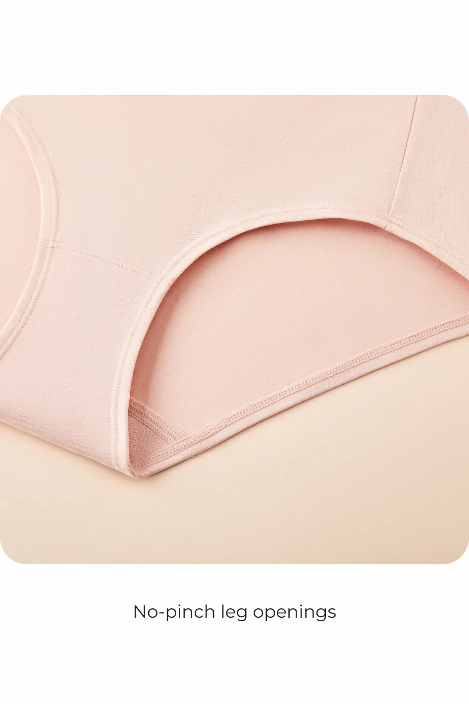 Pima Essentials Mid-Rise Bikini Panty - Light Beige