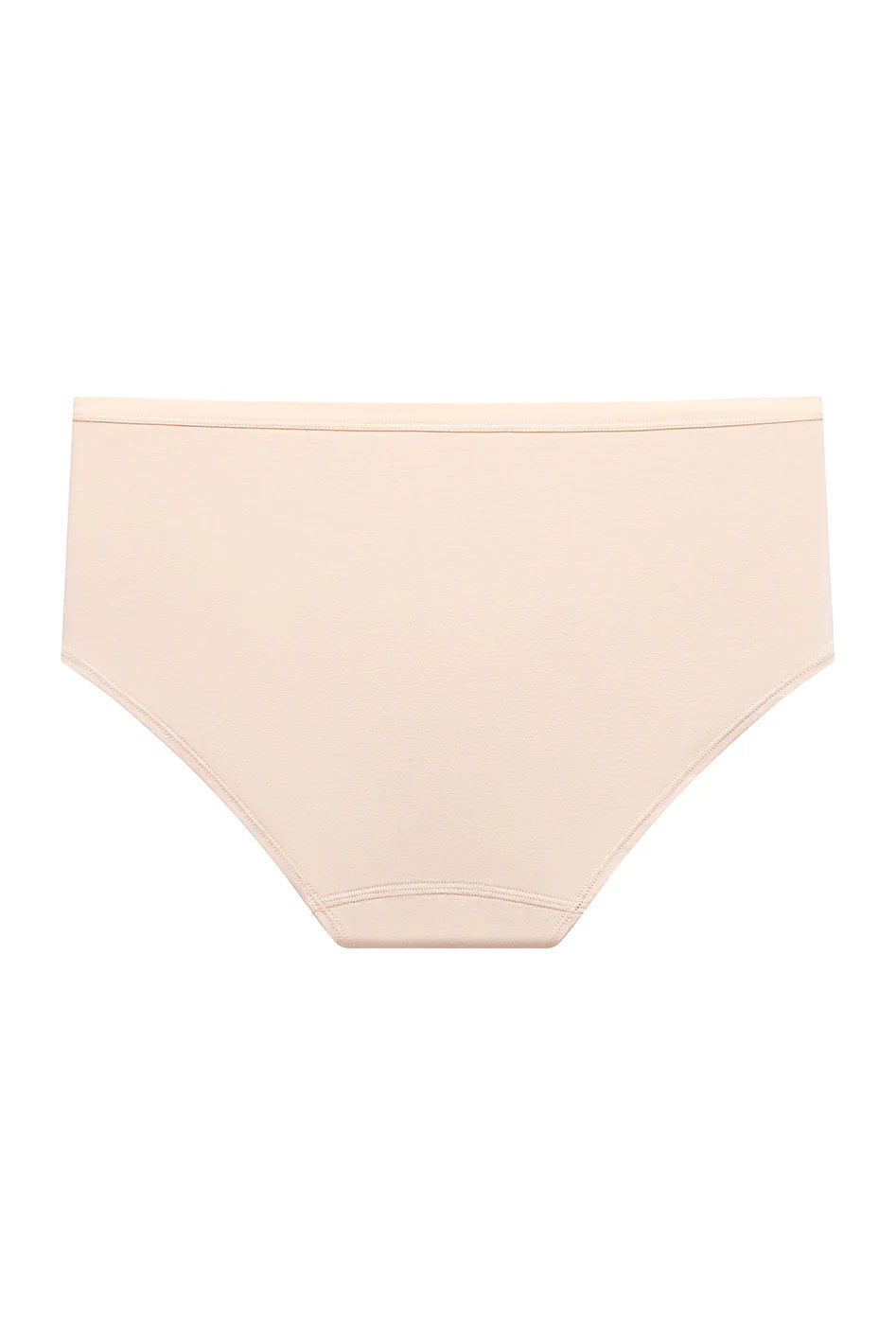 Pima Essentials Mid-Rise Bikini Panty - Light Beige
