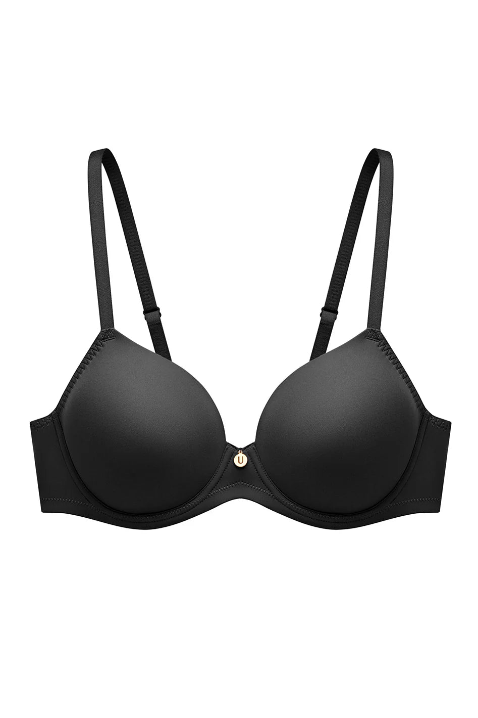 Natural Contour Flexwire T-shirt Bra - Black