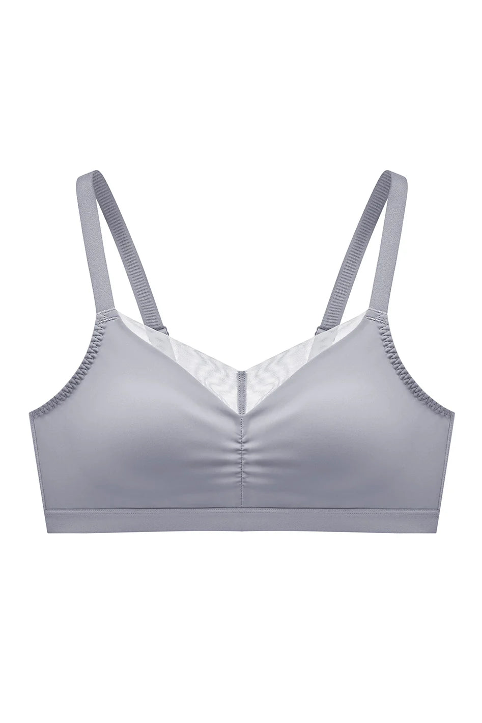 Smooth Essentials Wireless T-shirt Bra - Storm Grey