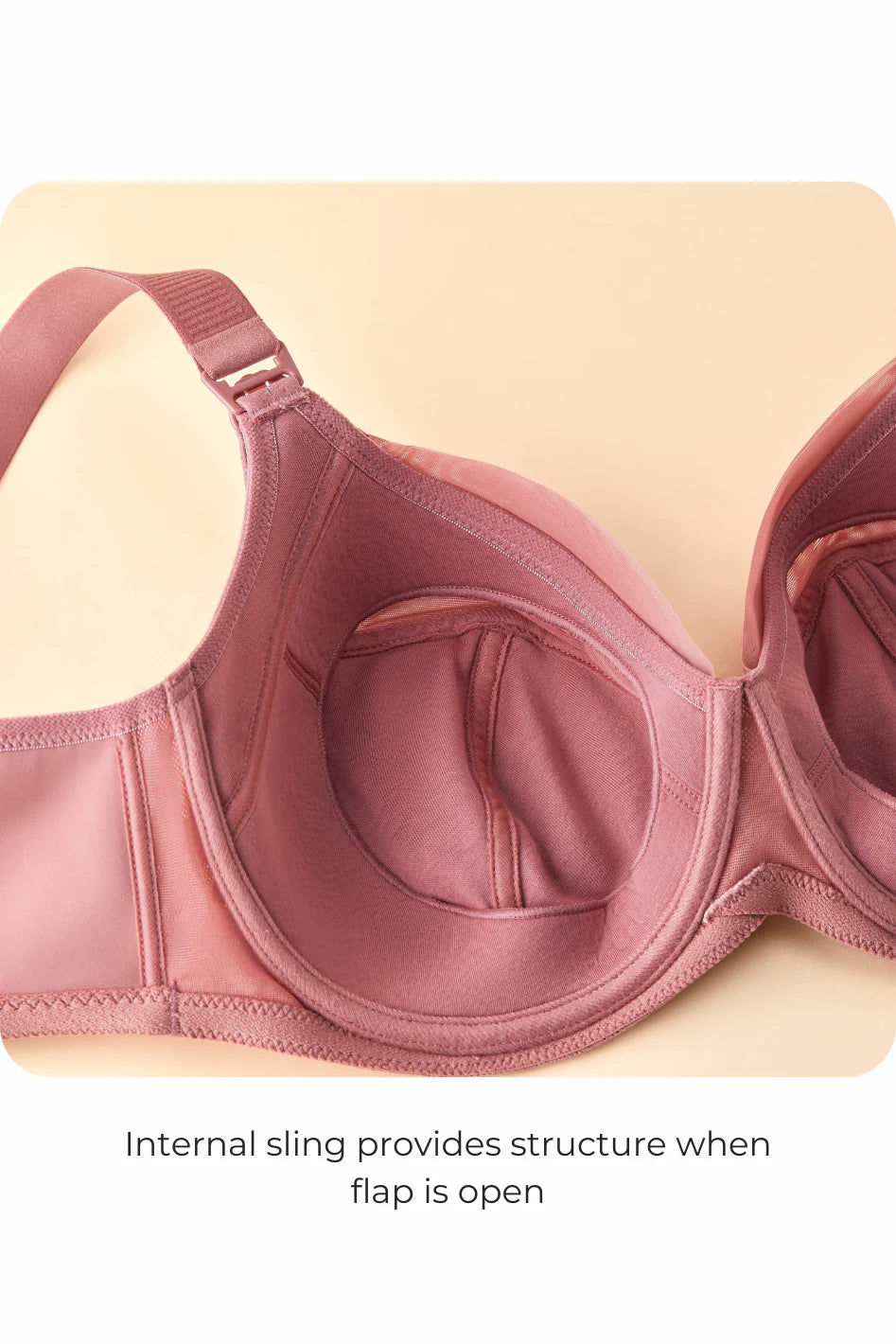 Cora FlexWire Nursing Bra - Black
