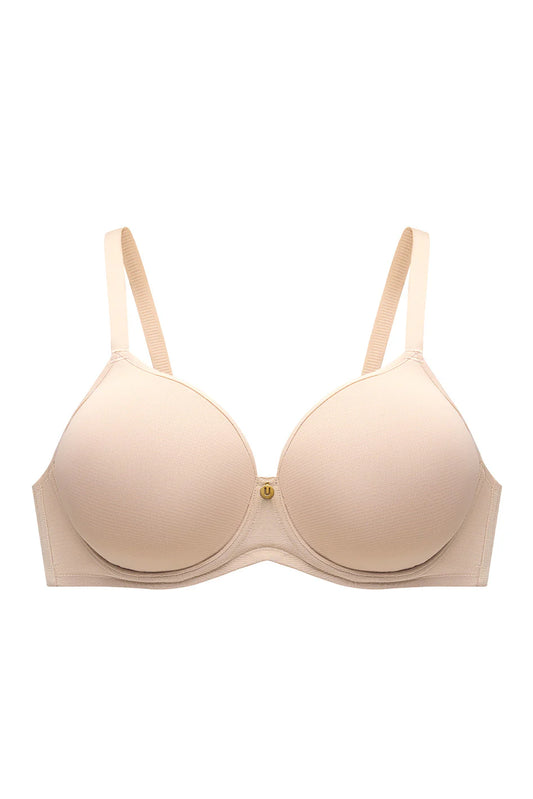 Cooling Flexwire (X) Unpadded T-shirt Bra - Champagne