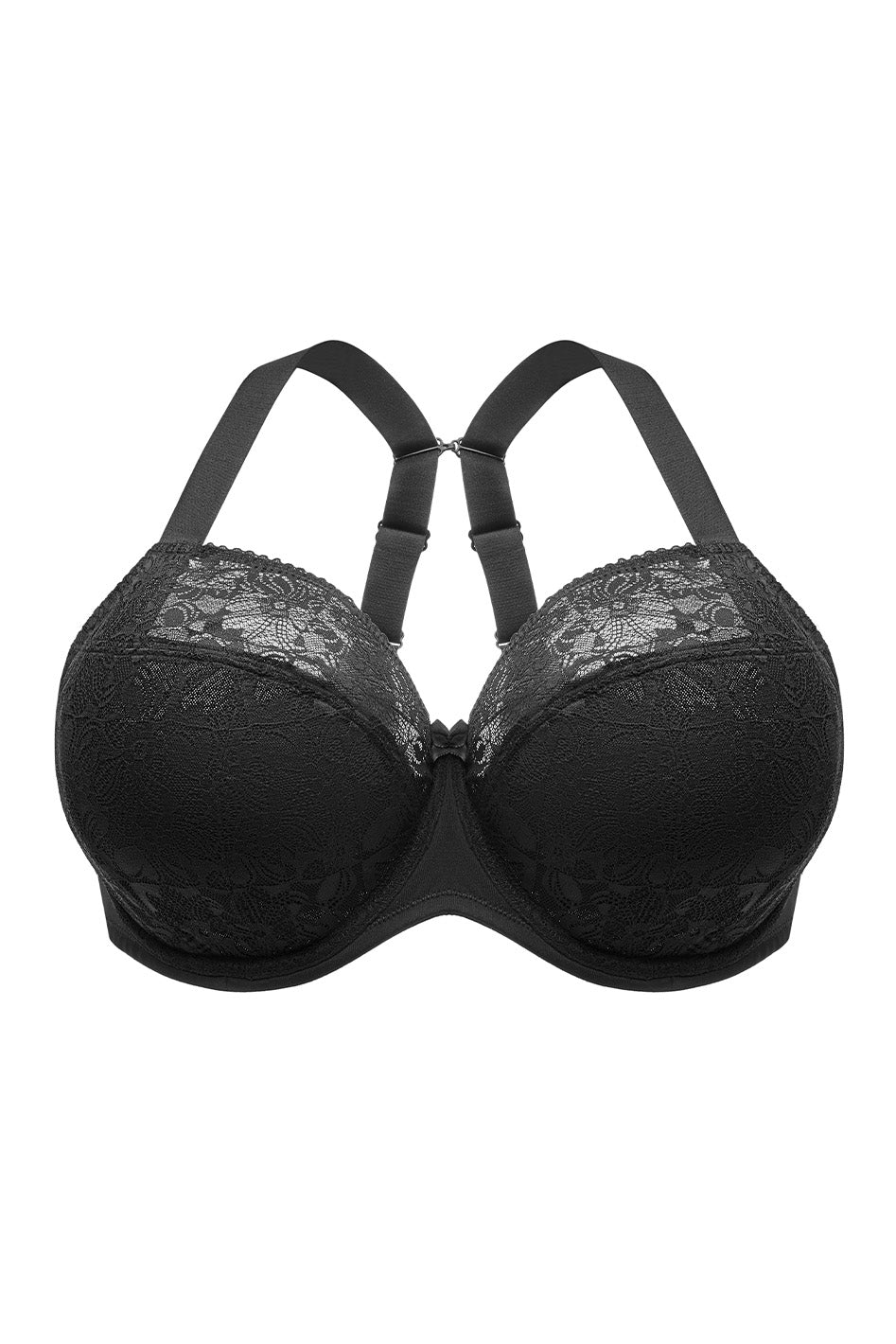 Dominique (X) Full Coverage Bra - Black