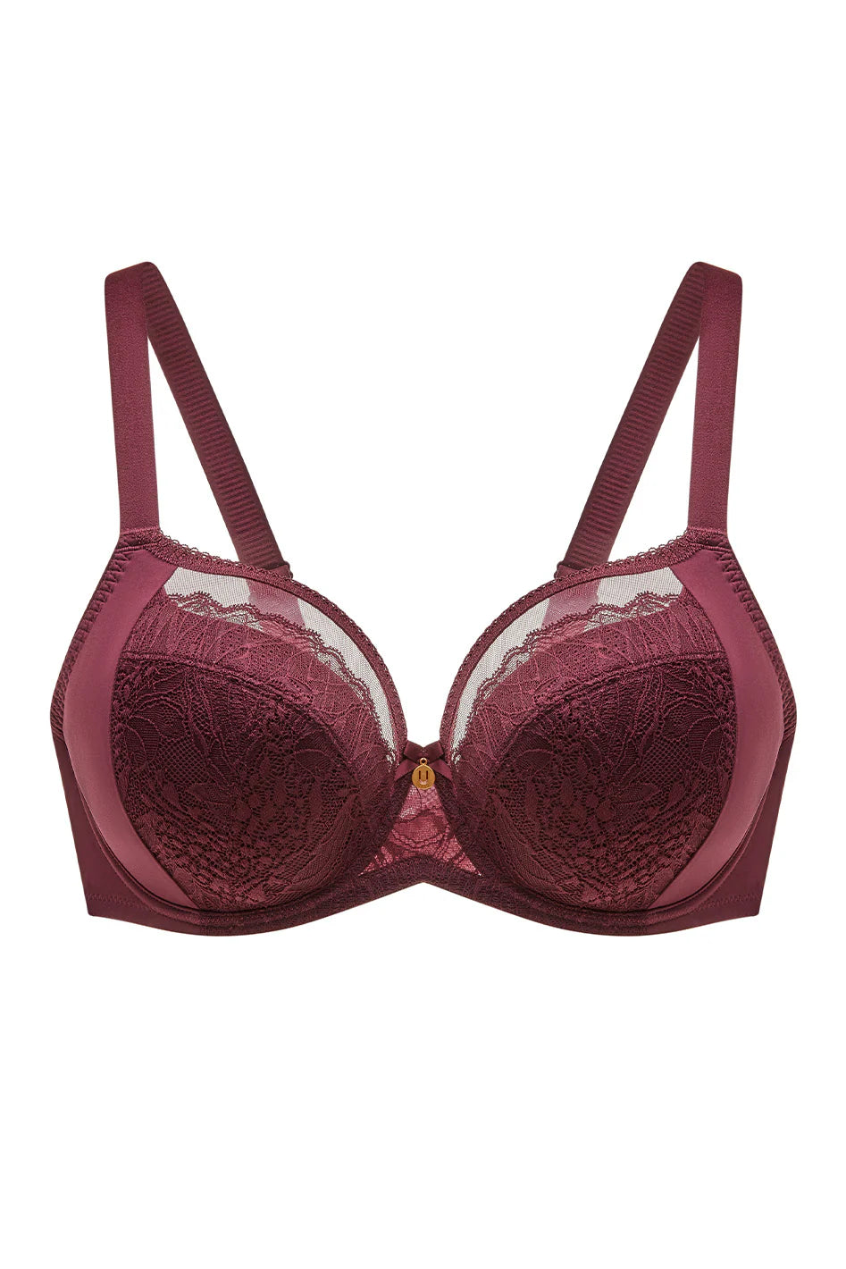 Paige (X) FlexWire Full Coverage Bra - Wine