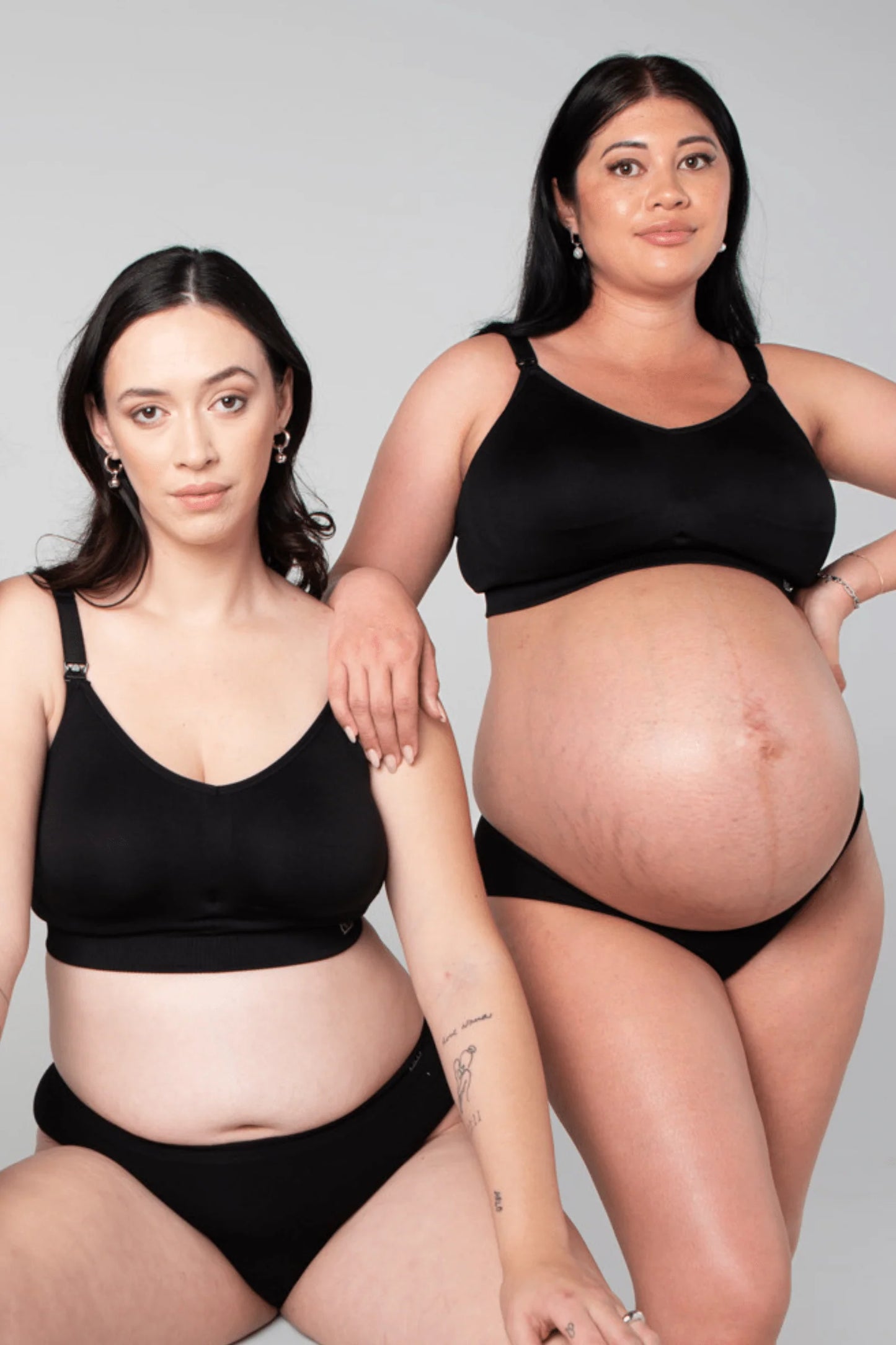 My Everyday Flexfit Wireless Nursing Bra Busty - Black