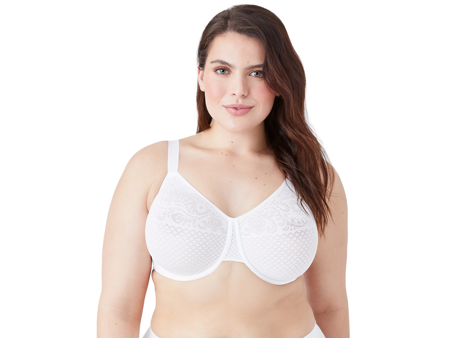 Visual Effects Minimizer Bra 857210 - White