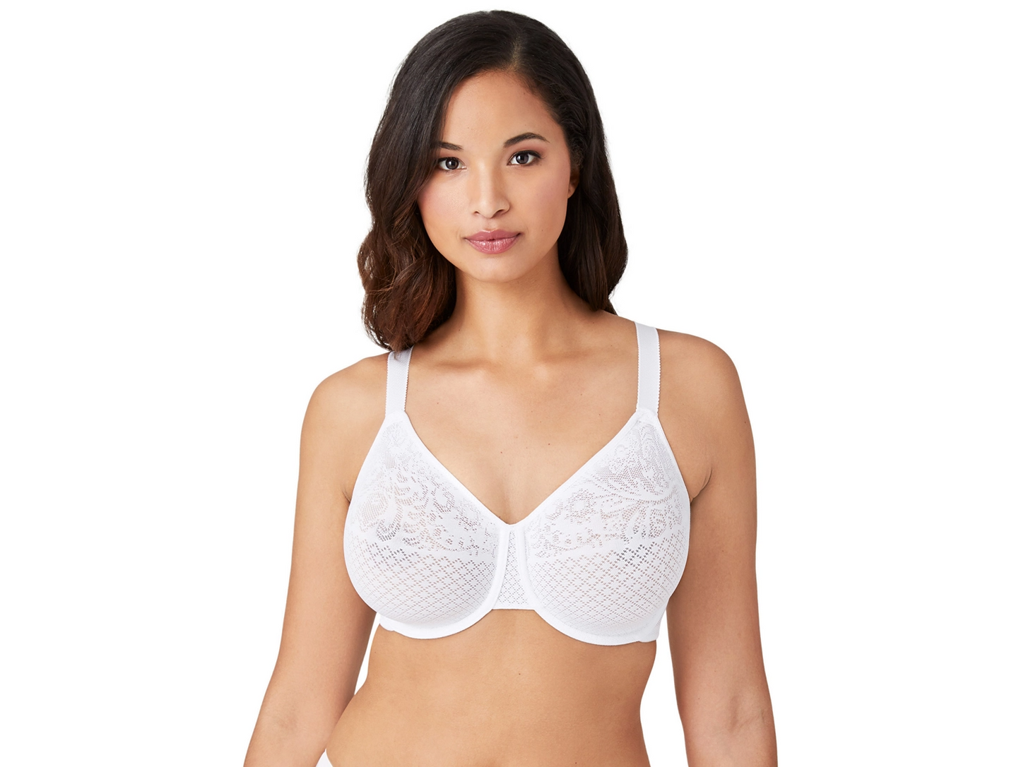 Visual Effects Minimizer Bra 857210 - White