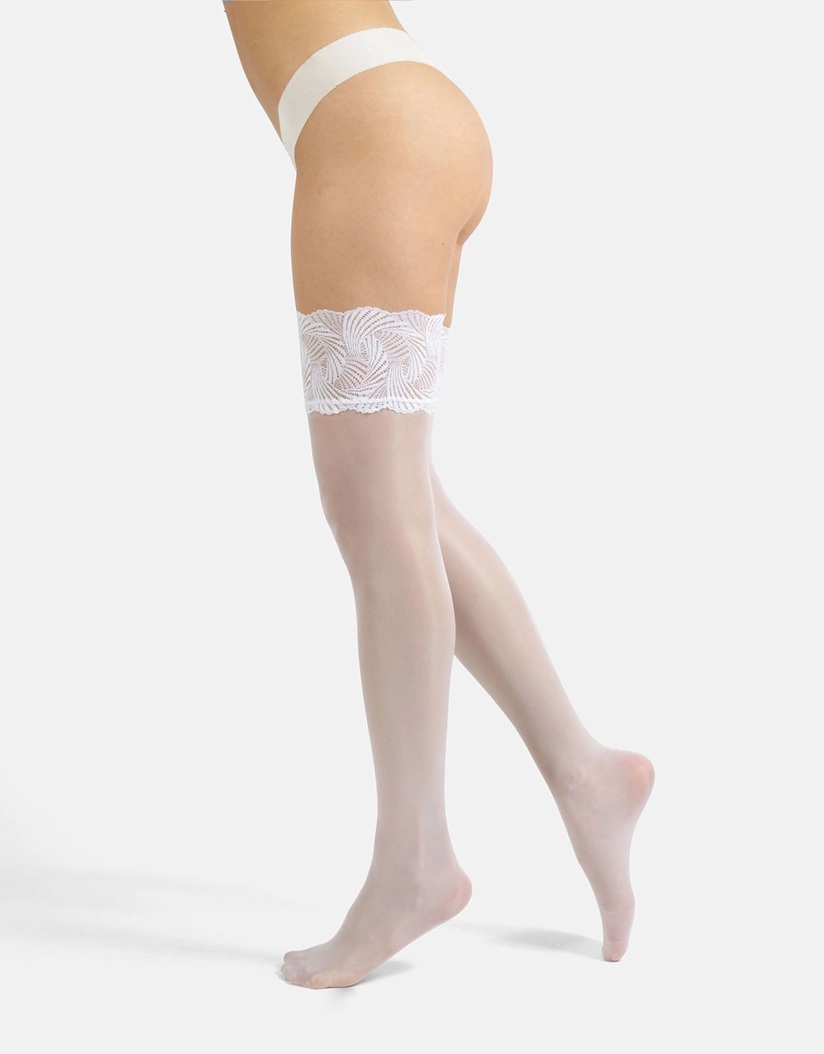 Silicone Stay Up Versailles Sheer 20 Den Stockings - Various colours