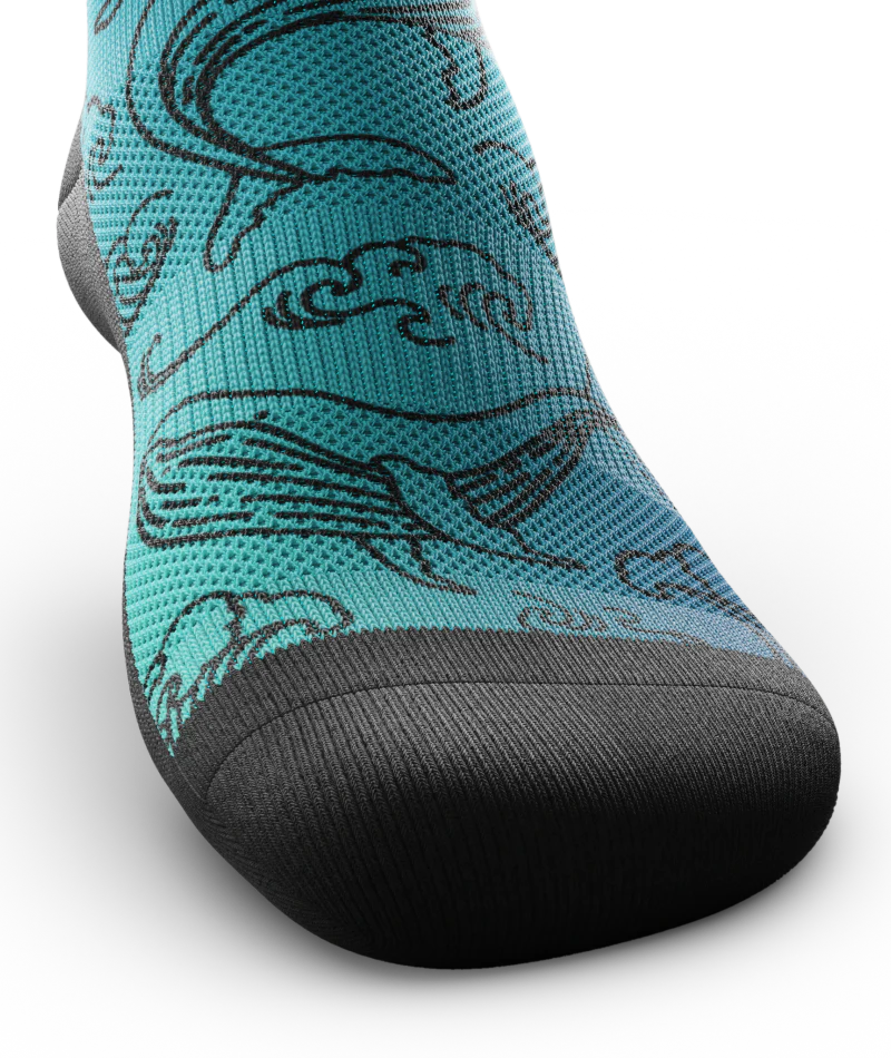 Unisex Performance Crew Socks - Whale Done