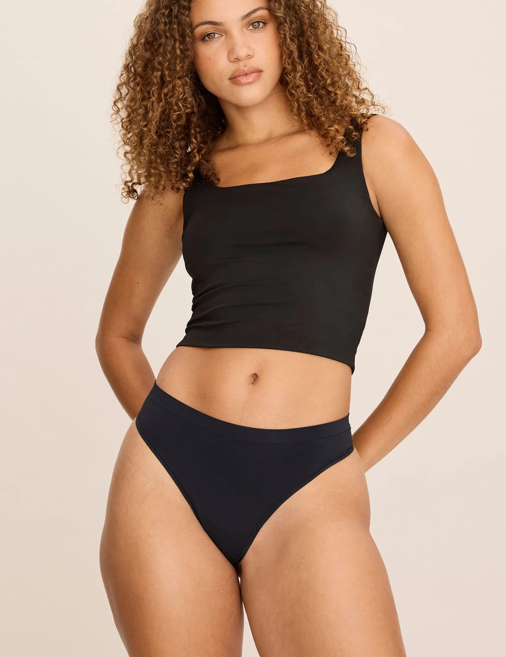 WhispAir Cooling Thong - Black