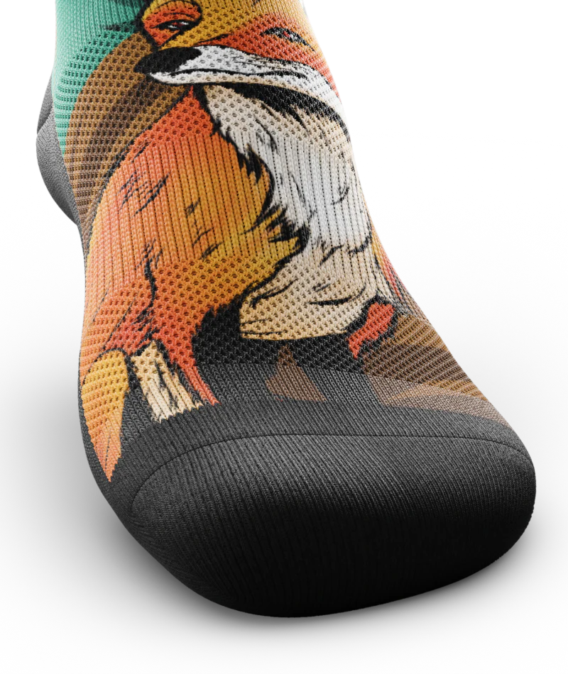 Zero Fox Unisex Performance Crew Socks