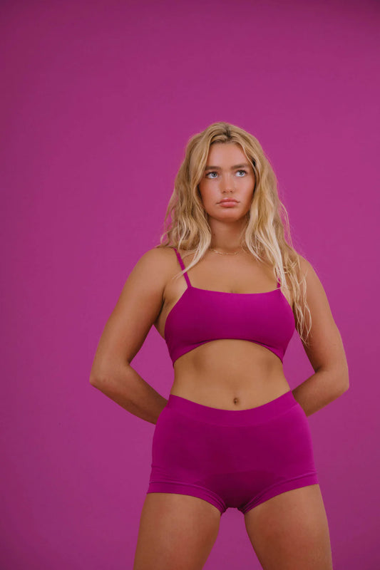 Boxer Panty (SC) - Berry