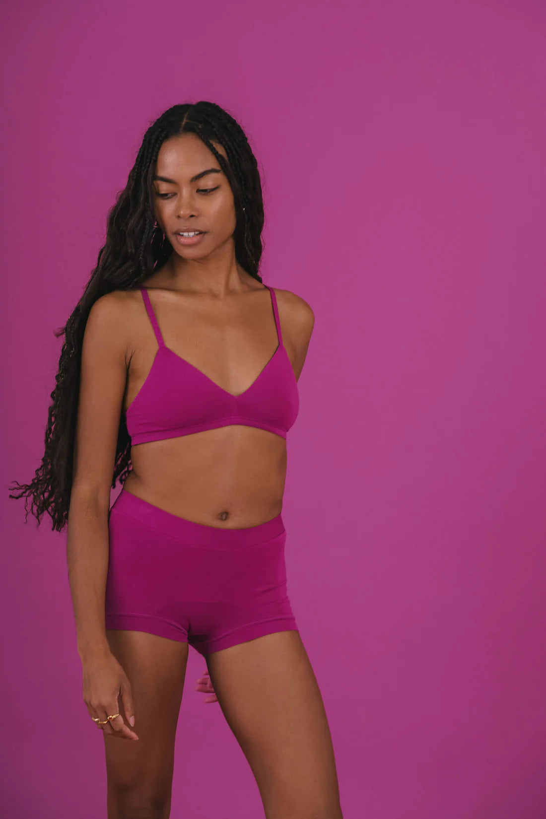 Boxer Panty (SC) - Berry