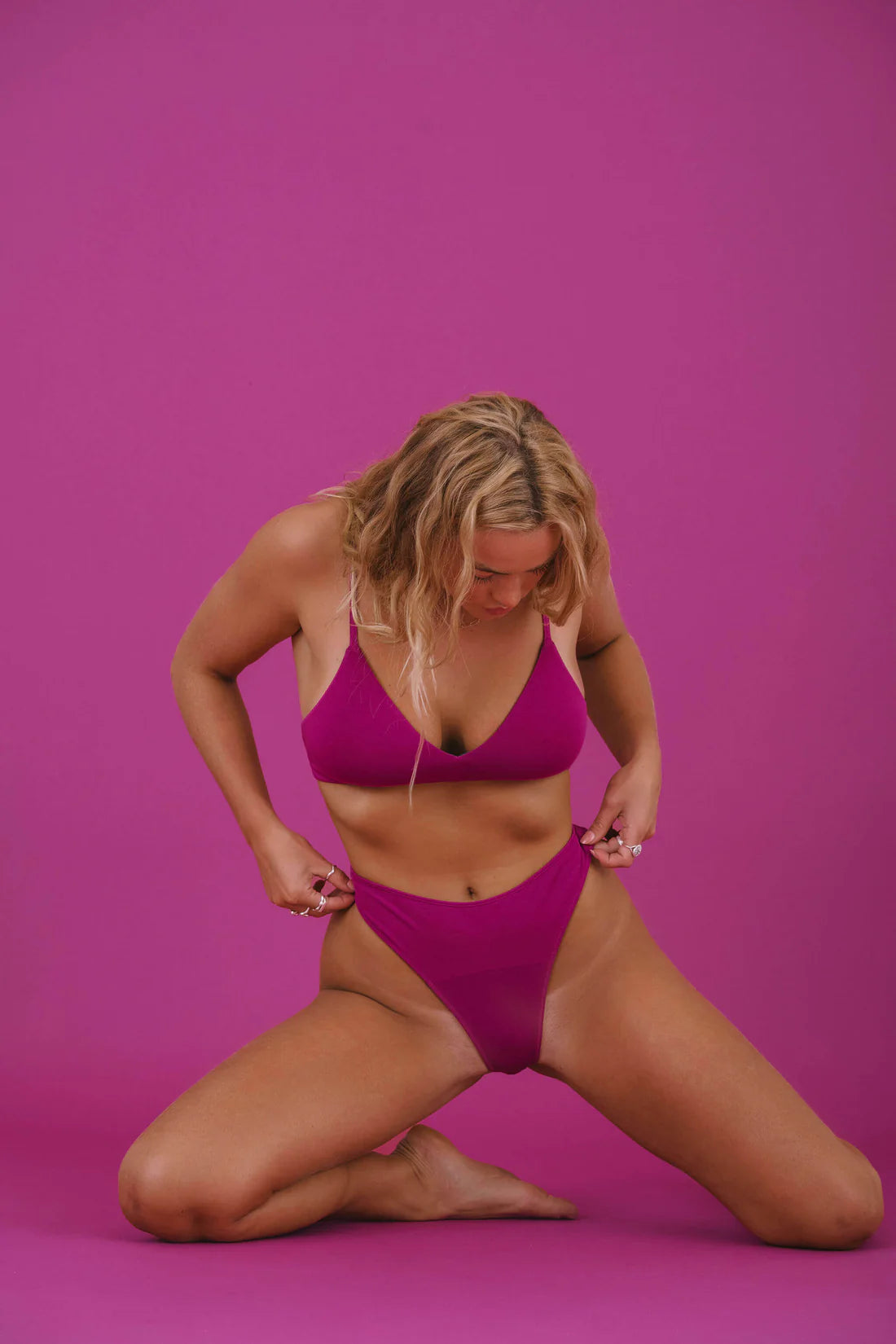 High Rise (SC) Thong - Berry