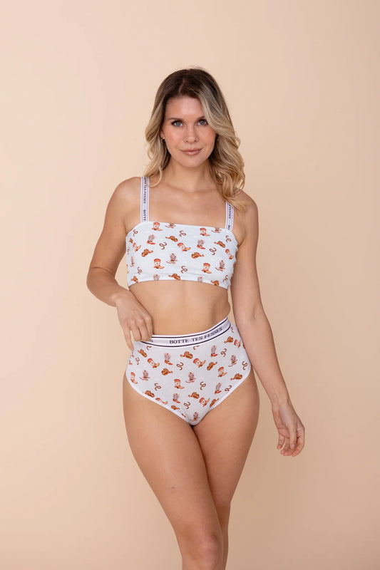Bamboo High Waisted Tanga - Botte Tes Fesses (Move Your Butt)