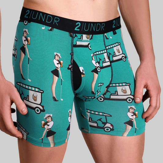 2UNDR (SC) 6" Swing Shift Boxer Brief - Cart Girl