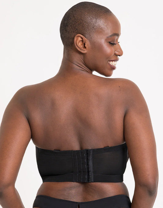 Hey Girls Super Plunge Strapless Multiway Bra BLT - Black/Latte