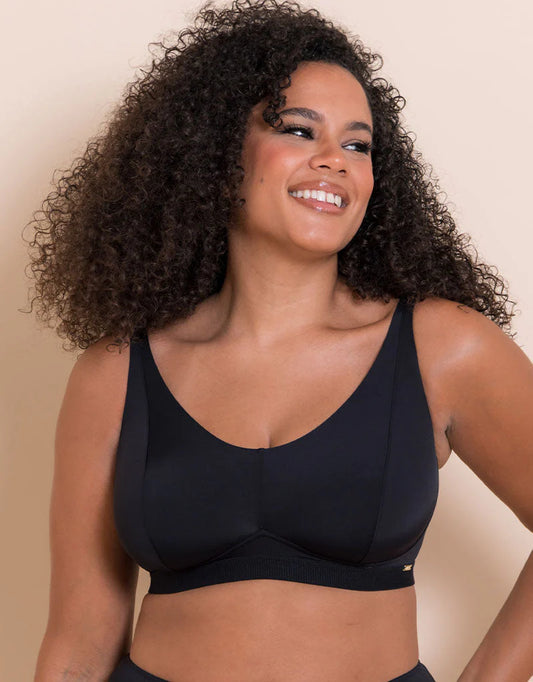 Zen Wireless Bralette - Black