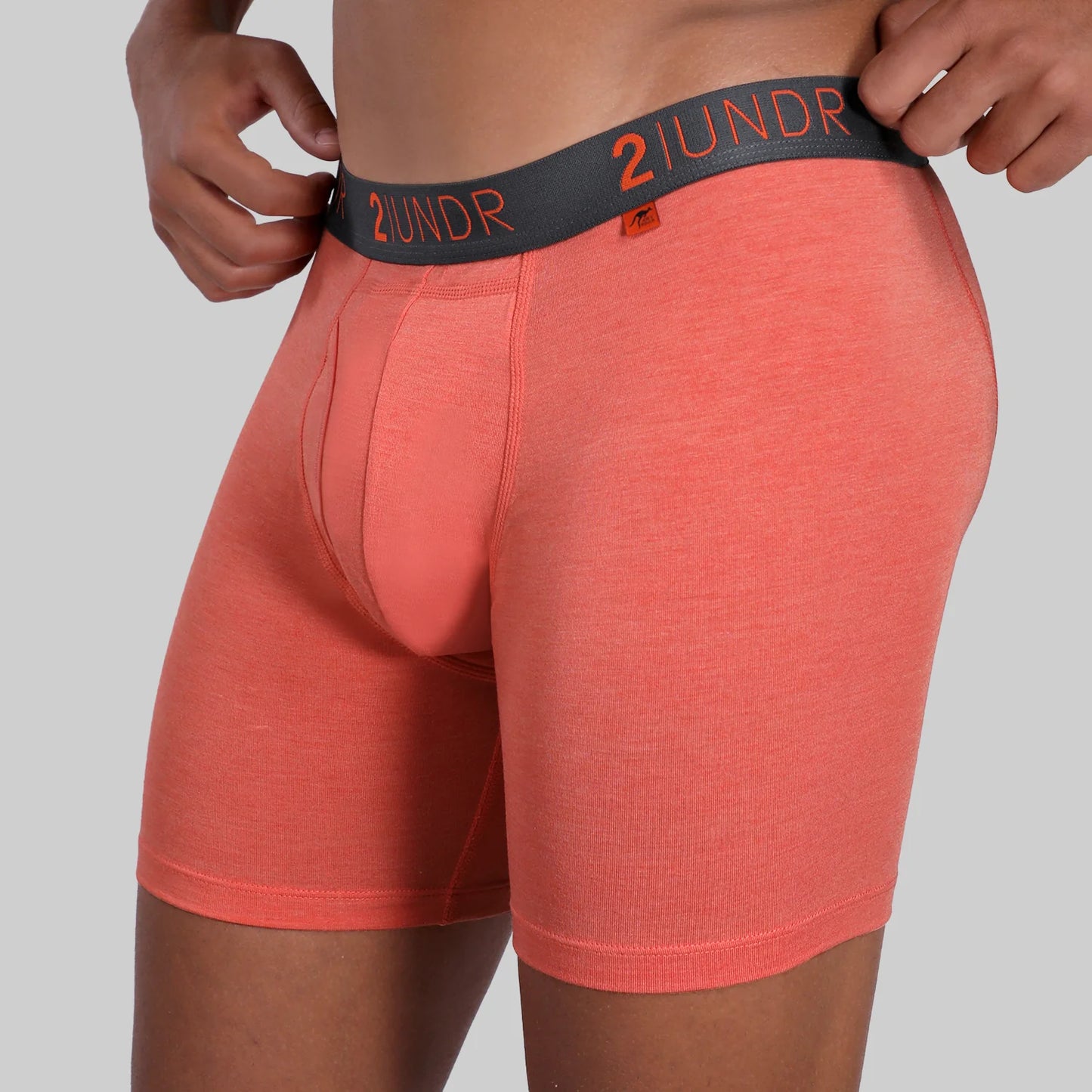 2UNDR (SC) 6" Swing Shift Boxer Brief 549 - Coral