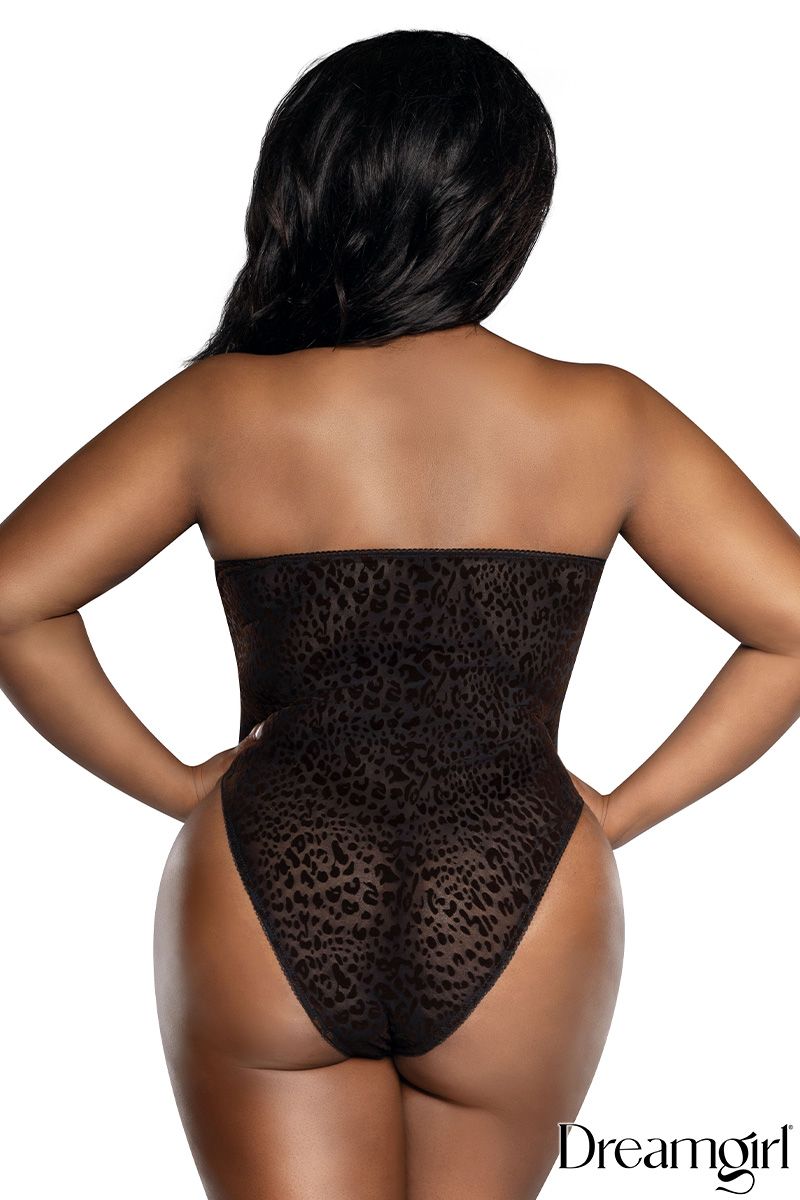 Leopard Teddy DG13988 - Black Mocha