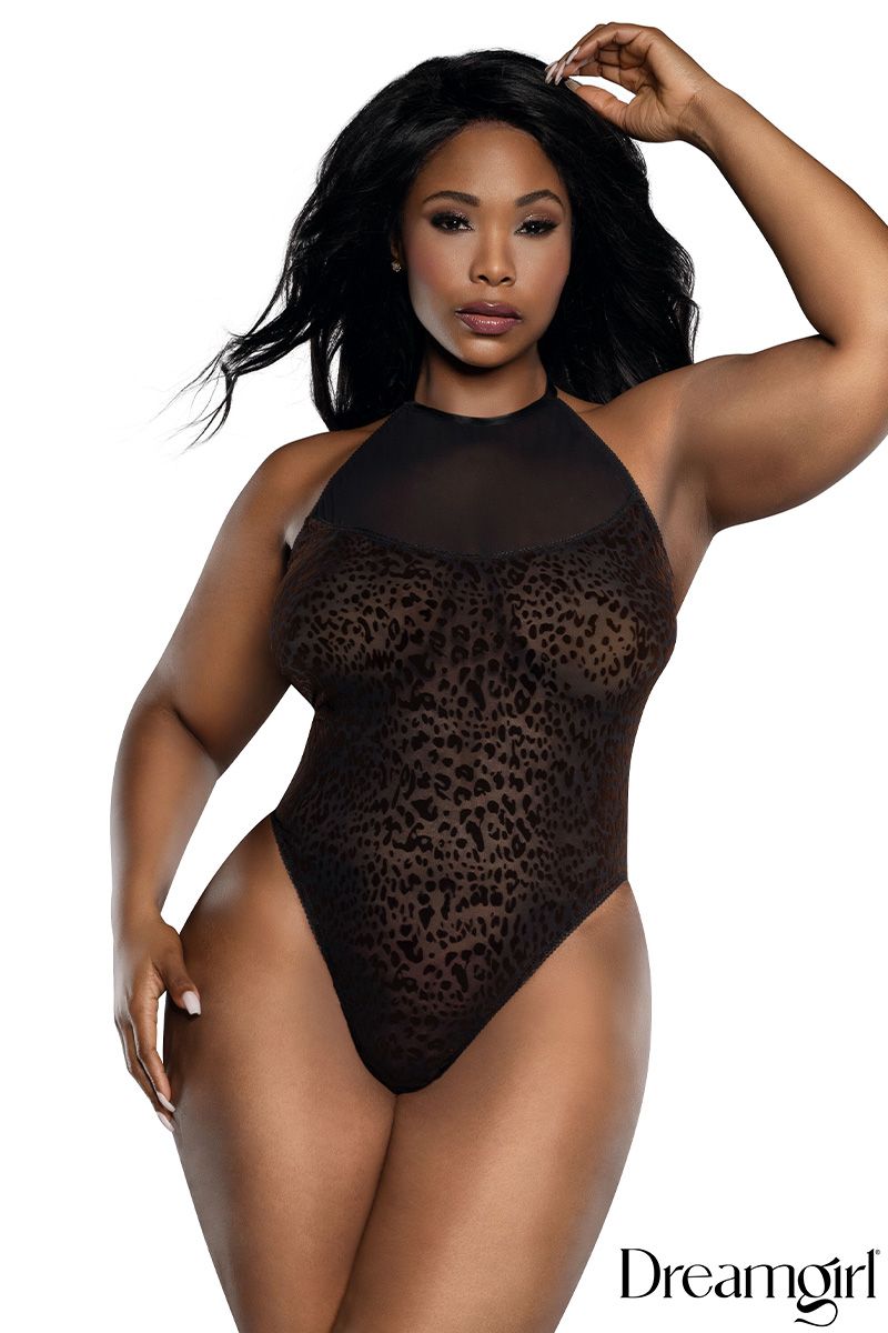 Leopard Teddy DG13988 - Black Mocha