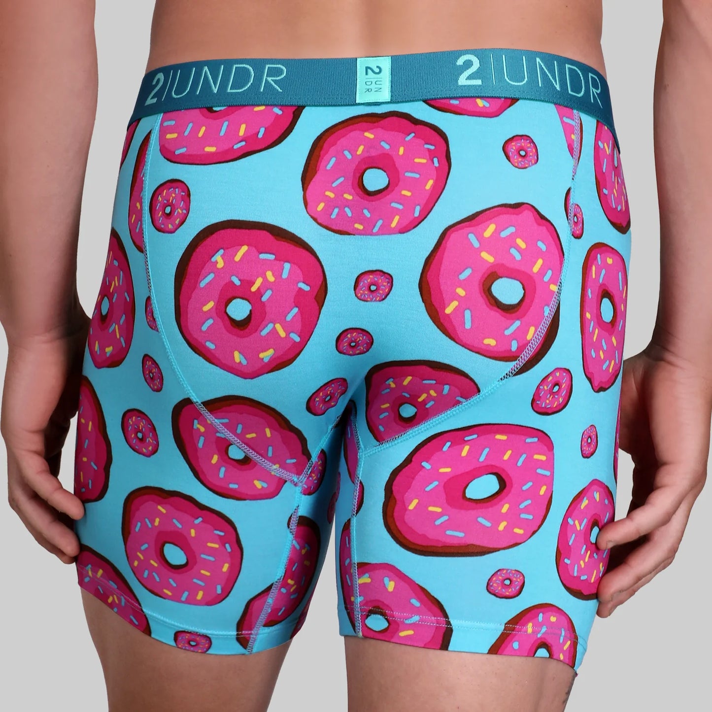 2UNDR 6" Swing Shift Boxer Brief 455 - Donuts