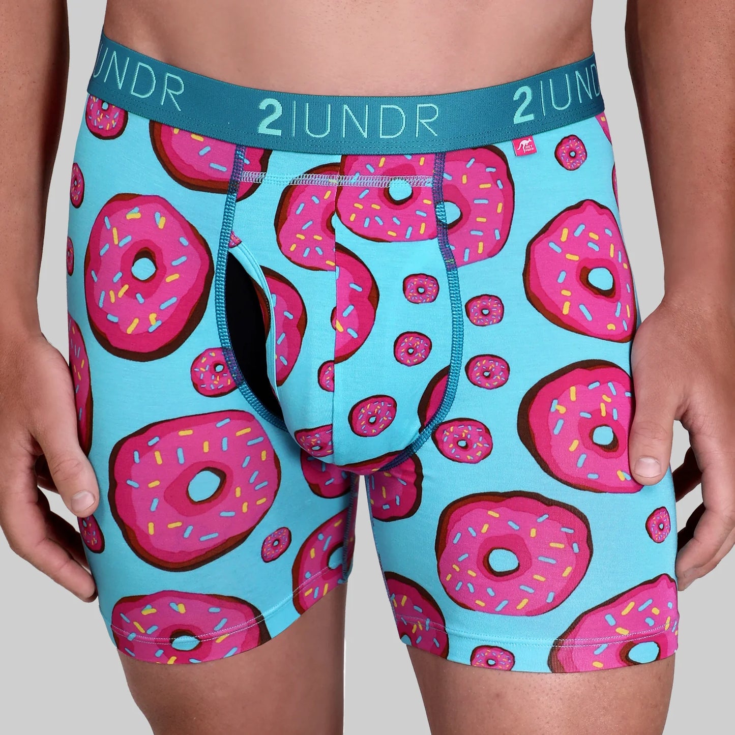 2UNDR 6" Swing Shift Boxer Brief 455 - Donuts