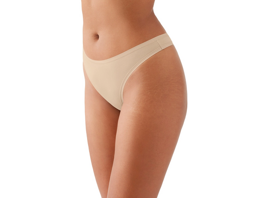 Understated Cotton Thong 876362 263 - Sand