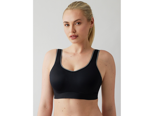 Sydney Sport High Impact Underwire Bra 855302 - Black