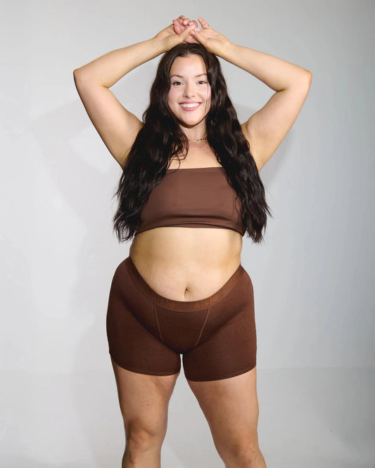 Leakproof Period Boxer Super Absorbency - Espresso