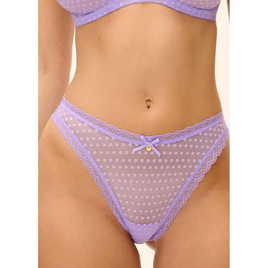 Spot-Light High Leg Brief AA403953 VIZ - Violet Haze