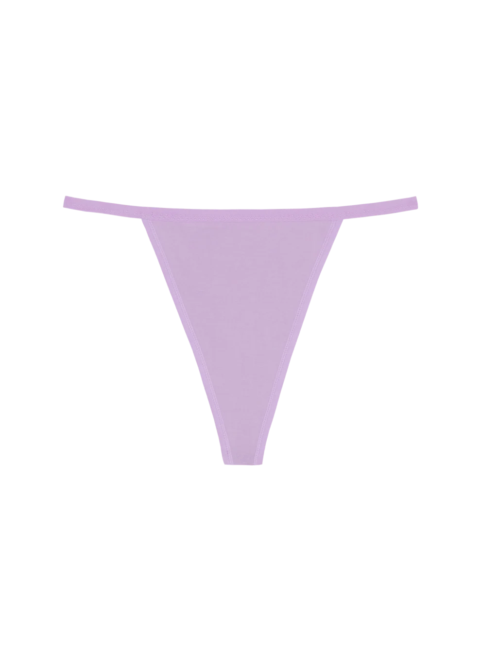 High Rise String Thong - Lilac