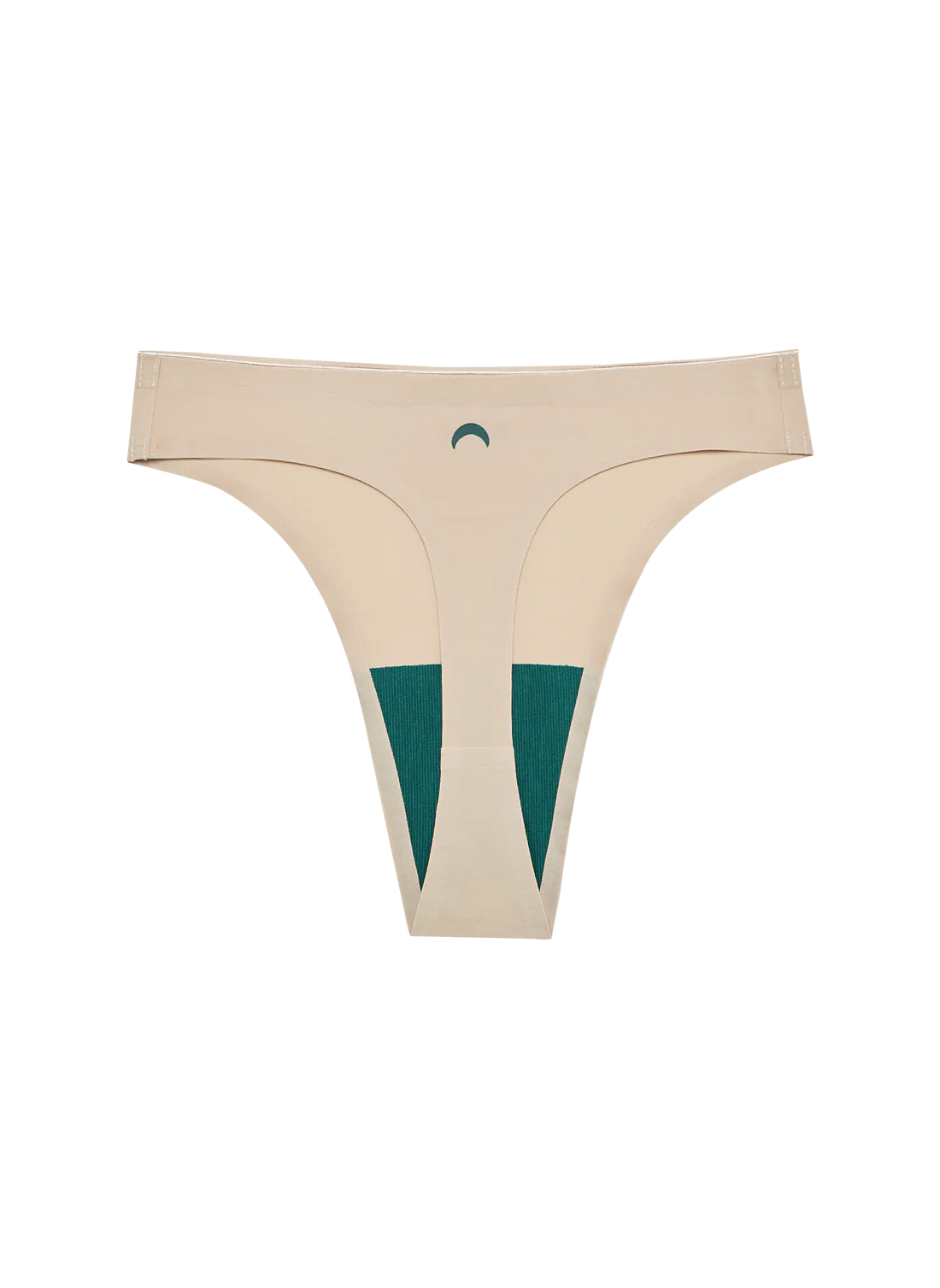 Seamless High Rise Mineral Thong - Beige