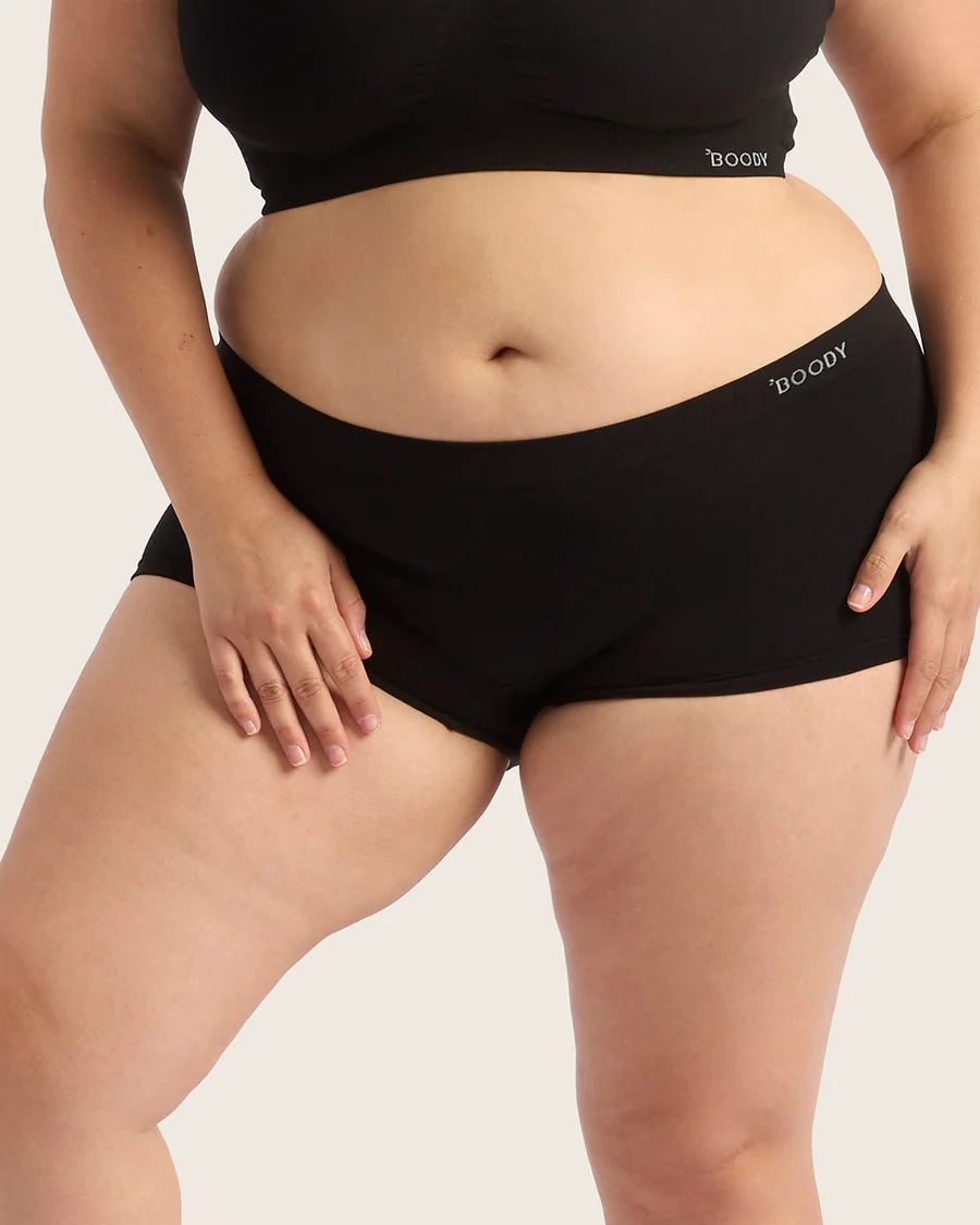 Boyleg Bamboo Seamfree Brief BL B02000 - Black